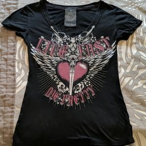 Crash and Burn T size XS